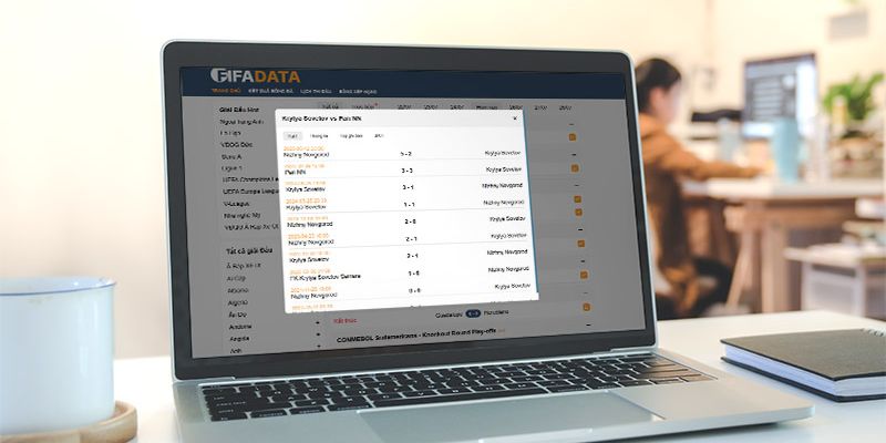 FIFADATA áp dụng công nghệ cung cấp thông tin real-time