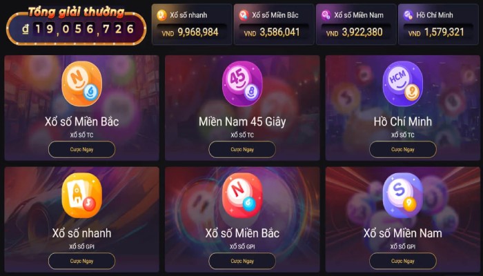 Mỗi miền có cách chơi lô đề khác nhau